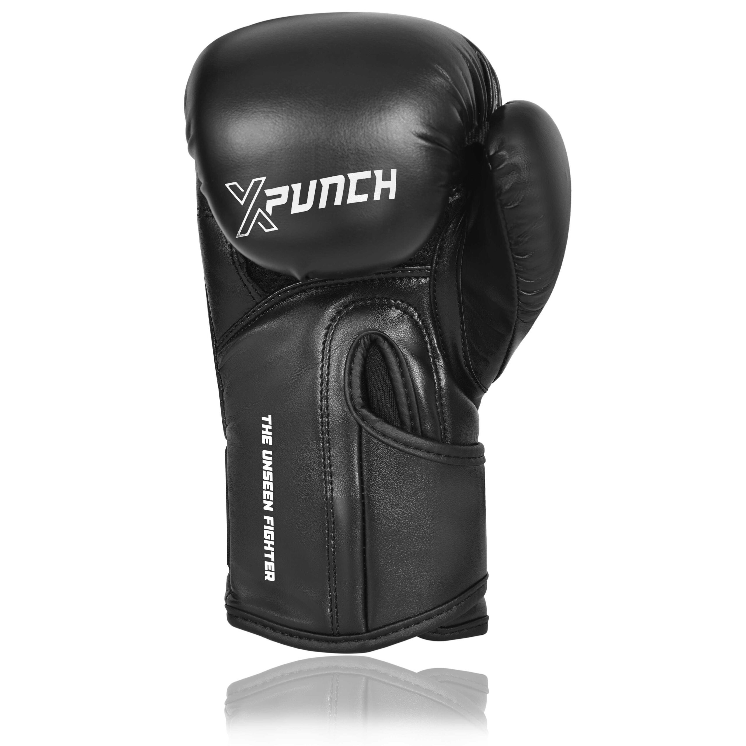 Treningowe Rękawice Bokserskie dla Dzieci XPUNCH BLACK VORTEX JUNIOR Czarne