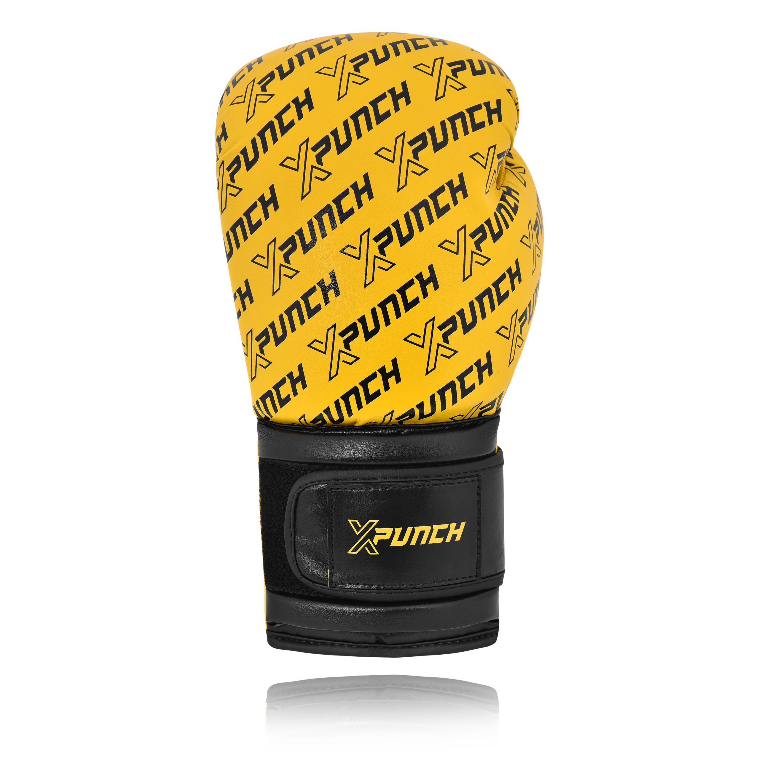 Treningowe Rękawice Bokserskie XPUNCH XREBEL Żółte
