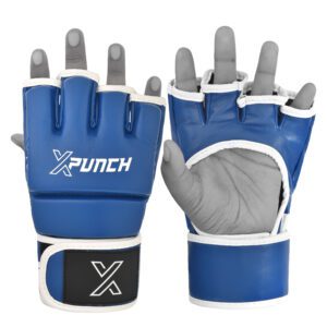 Rękawice do MMA XPUNCH AlphaBLUE Niebieskie