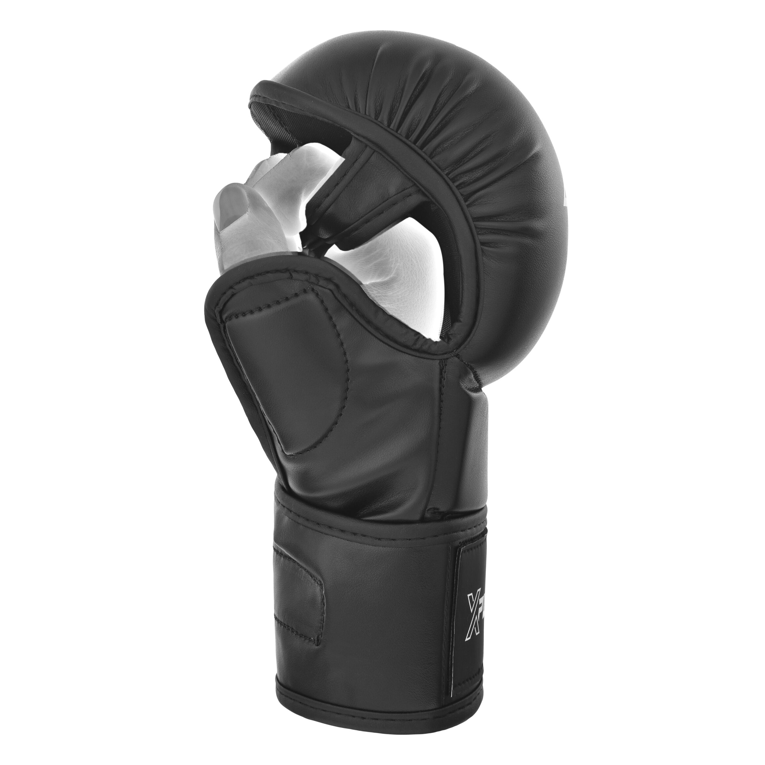 Rękawice do MMA XPUNCH ShooterBLACK Czarne