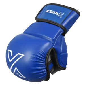 Rękawice do MMA XPUNCH ShooterBLUE Niebieskie