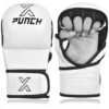 Rękawice do MMA XPUNCH ShooterWHITE Białe