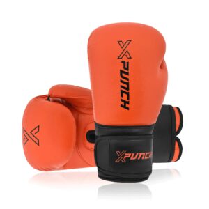 Treningowe Rękawice Bokserskie XPUNCH XORANGE Pomarańczowe