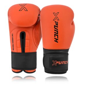 Treningowe Rękawice Bokserskie XPUNCH XORANGE Pomarańczowe